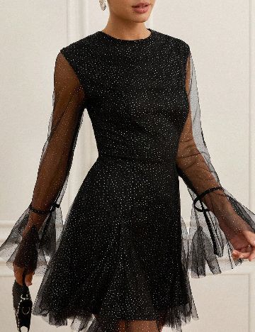 Rochie scurta Aveloria, negru