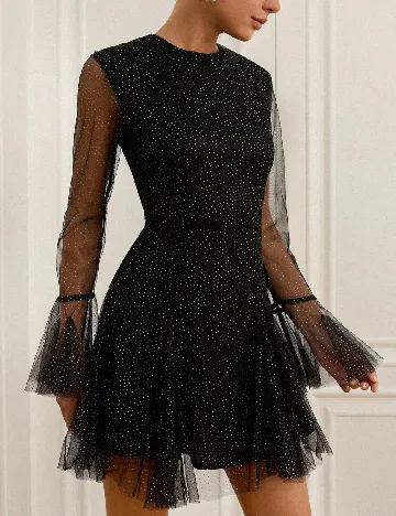 Rochie scurta Aveloria, negru