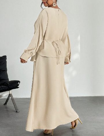 Compleu SHEIN CURVE, crem