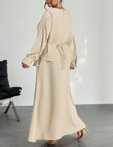 Compleu SHEIN CURVE, crem