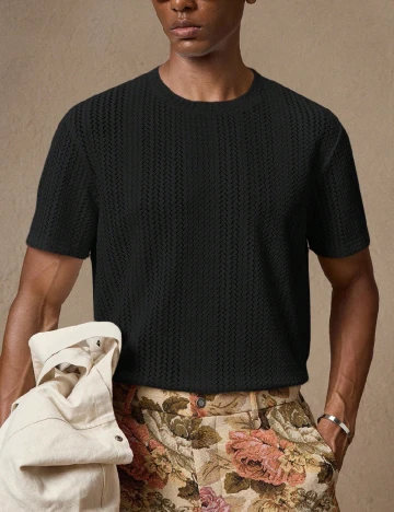 Tricou AKNOTIC, negru