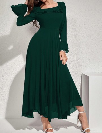 Rochie lunga SHEIN, verde