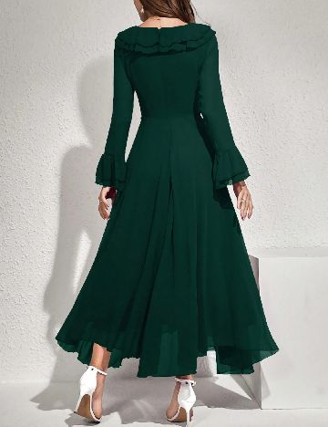 Rochie lunga SHEIN, verde