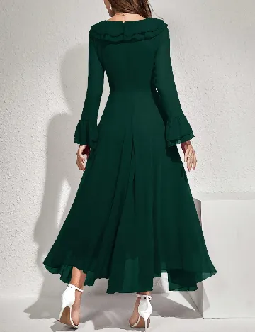 Rochie lunga SHEIN, verde