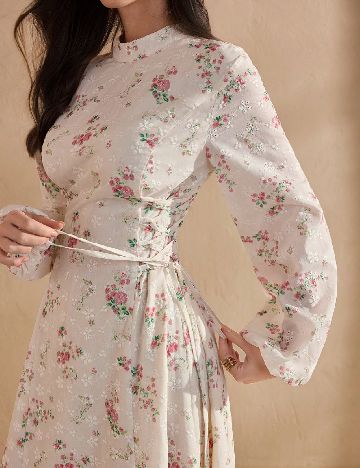 Rochie lunga SHEIN, ecru