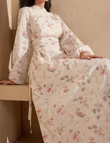 Rochie lunga SHEIN, ecru