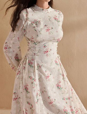 Rochie lunga SHEIN, ecru