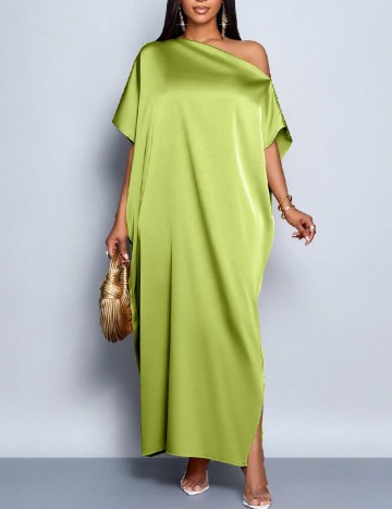 Rochie lunga SHEIN, verde