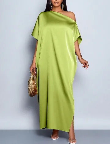 Rochie lunga SHEIN, verde
