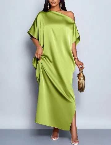 Rochie lunga SHEIN, verde
