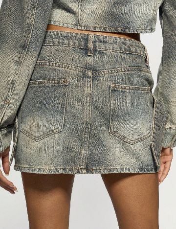 Fusta Missguided, albastru