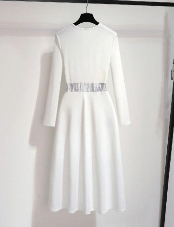 Rochie lunga SHEIN, alb
