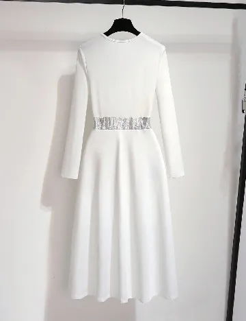 Rochie lunga SHEIN, alb