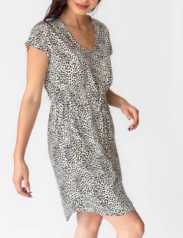 Rochie scurta Jacqueline de Yong, alb