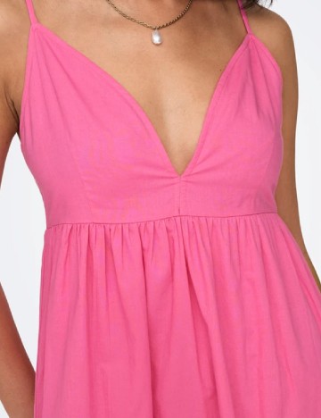 Rochie lunga Only, roz