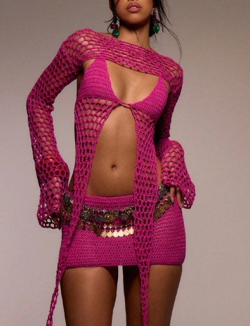 Compleu De Plaja Musera, roz