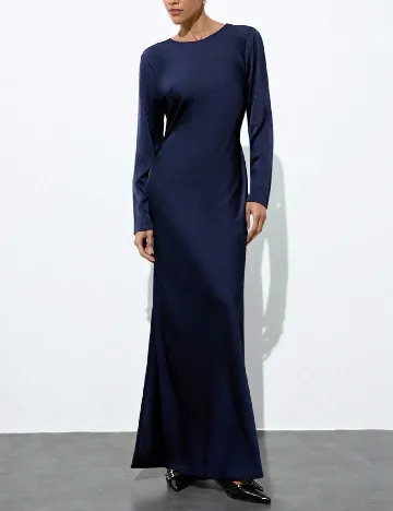 Rochie lunga SHEIN, bleumarin