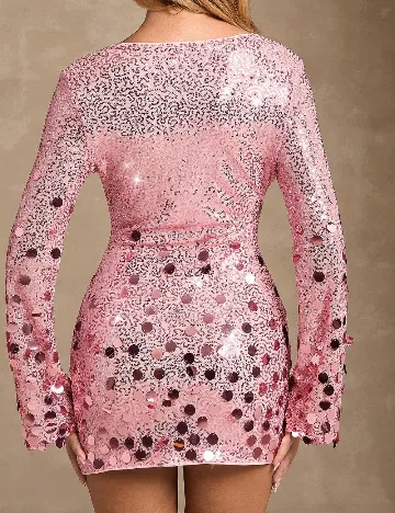 Rochie scurta SHEIN, roz