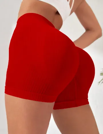 Pantaloni scurti SHEIN, rosu