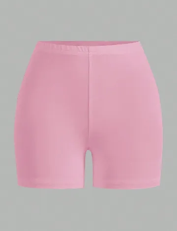Set Pantaloni scurti 2 perechi SHEIN, negru/roz