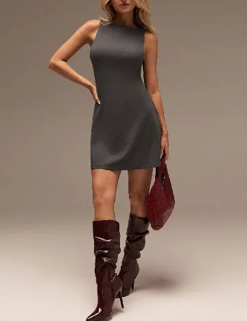 Rochie scurta Forever 21, gri