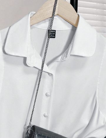 Camasa SHEIN, alb
