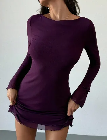 Rochie scurta SHEIN, mov