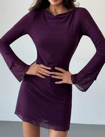 Rochie scurta SHEIN, mov