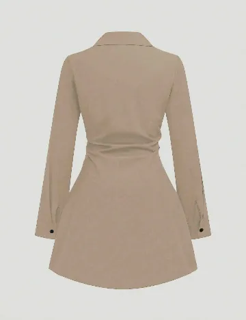 Rochie scurta SHEIN CURVE, bej