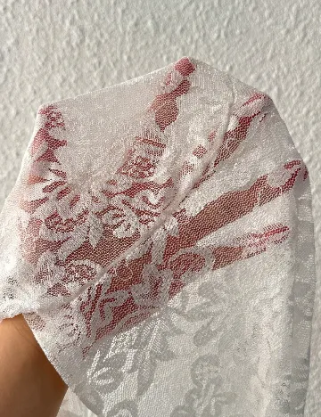 Bolero SHEIN CURVE, alb