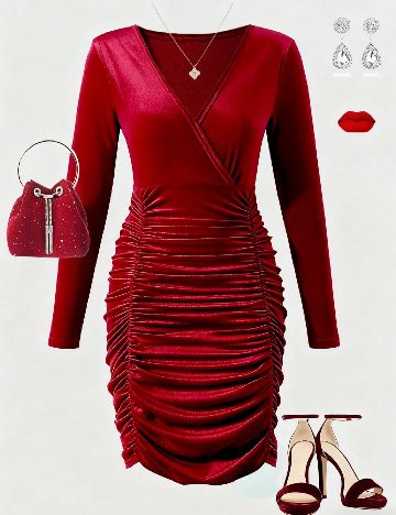 Rochie Shein Kids, rosu