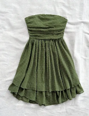 Rochie scurta SHEIN, verde