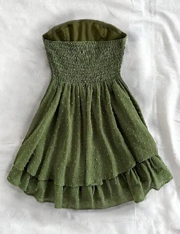Rochie scurta SHEIN, verde