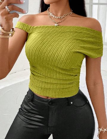 Top SHEIN, verde