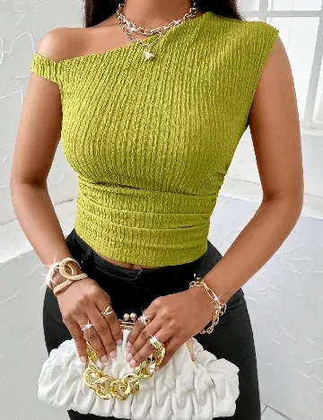Top SHEIN, verde