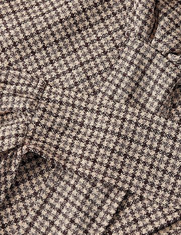 Fusta SHEIN, maro/crem