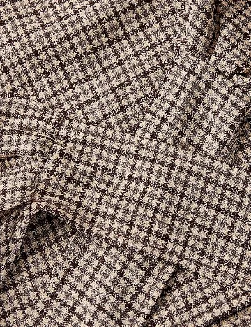 Fusta SHEIN, maro/crem