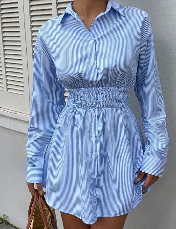 Rochie scurta SHEIN, albastru