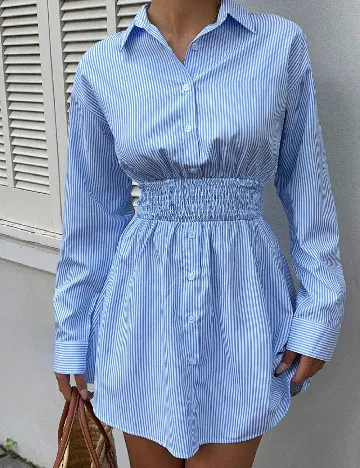 Rochie scurta SHEIN, albastru