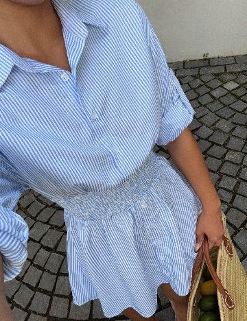 Rochie scurta SHEIN, albastru