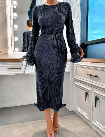 Rochie medie SHEIN, bleumarin