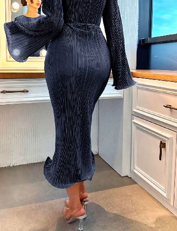 Rochie medie SHEIN, bleumarin