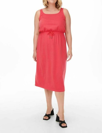 Rochie medie Only Carmakoma, corai