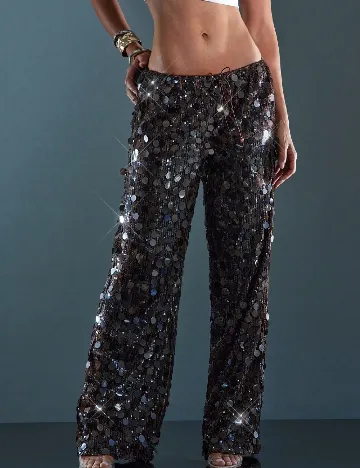 Fusta pantalon SHEIN, maro