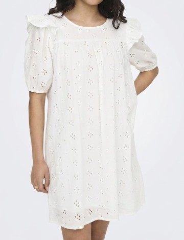 Rochie scurta Jacqueline de Yong, alb