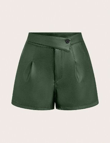 Pantaloni scurti SHEIN, verde
