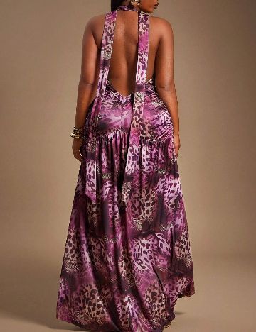 Rochie lunga SHEIN CURVE, mix culori