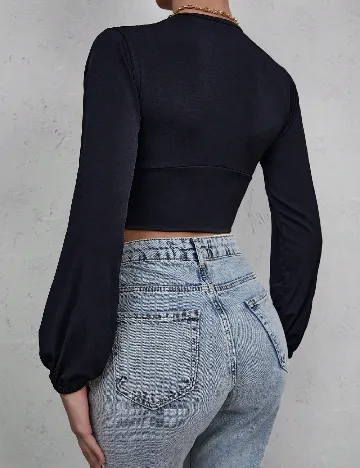 Top SHEIN, bleumarin