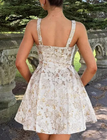 Rochie scurta SHEIN, bej