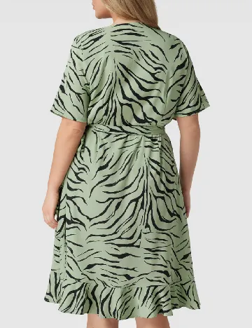 Rochie scurta Only Carmakoma, verde